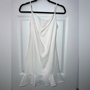 White Mini Dress-Live to Be Spoiled